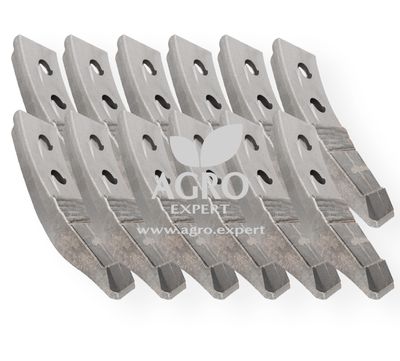 AB Carbide Horsch Terrano środkowa redlica 2 otworowa 34060850 zestaw x12 szt