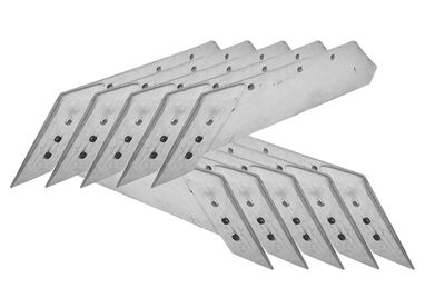 Unia zestaw 10 szt. lemiesz 5x prawy 5x lewy Long ZX