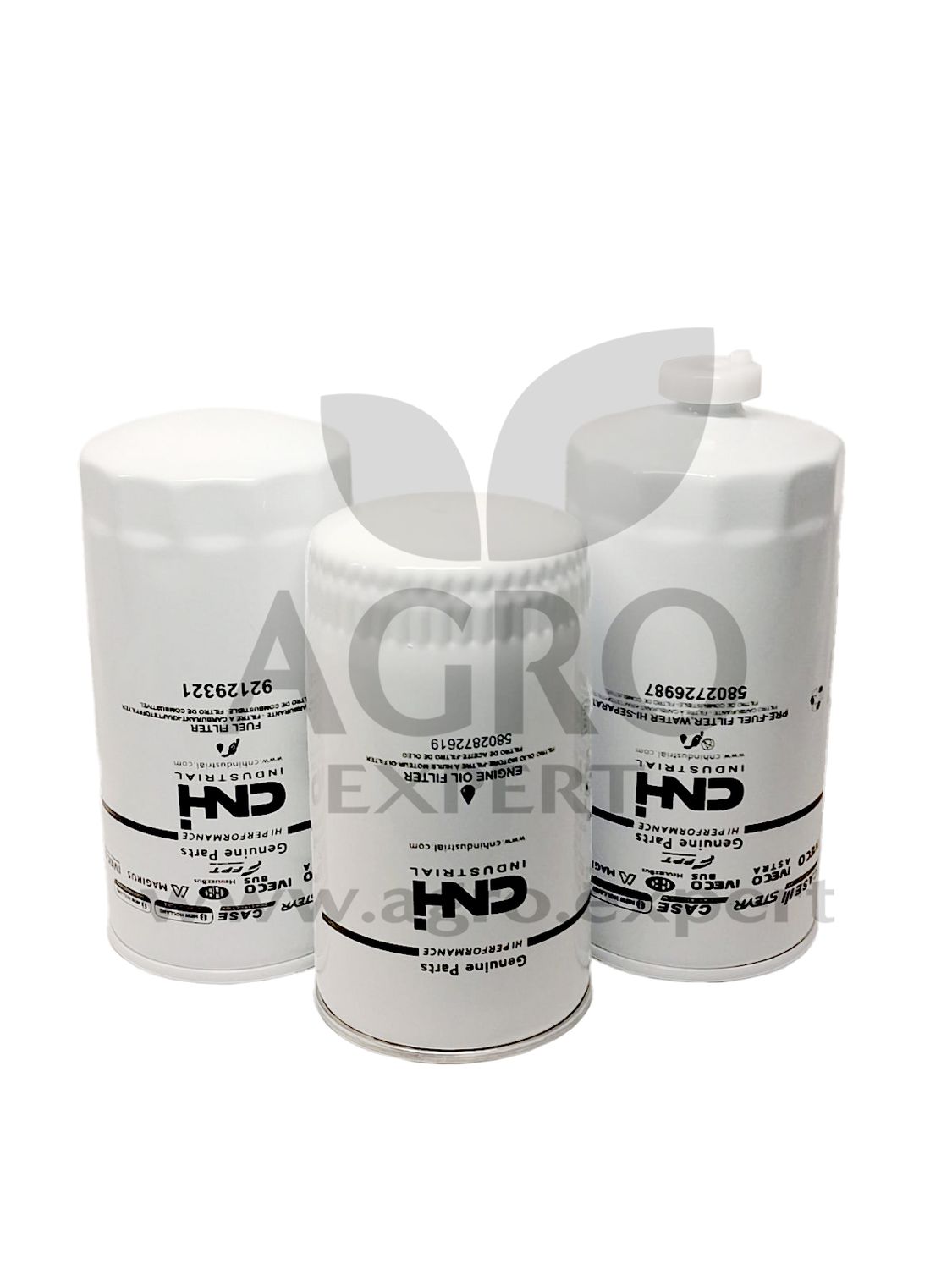 CNH zestaw 3 filtrów silnik + paliwo Tier V