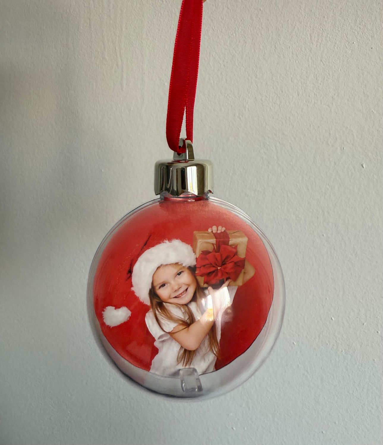 BOLA NAVIDEÑA PERSONALIZABLE