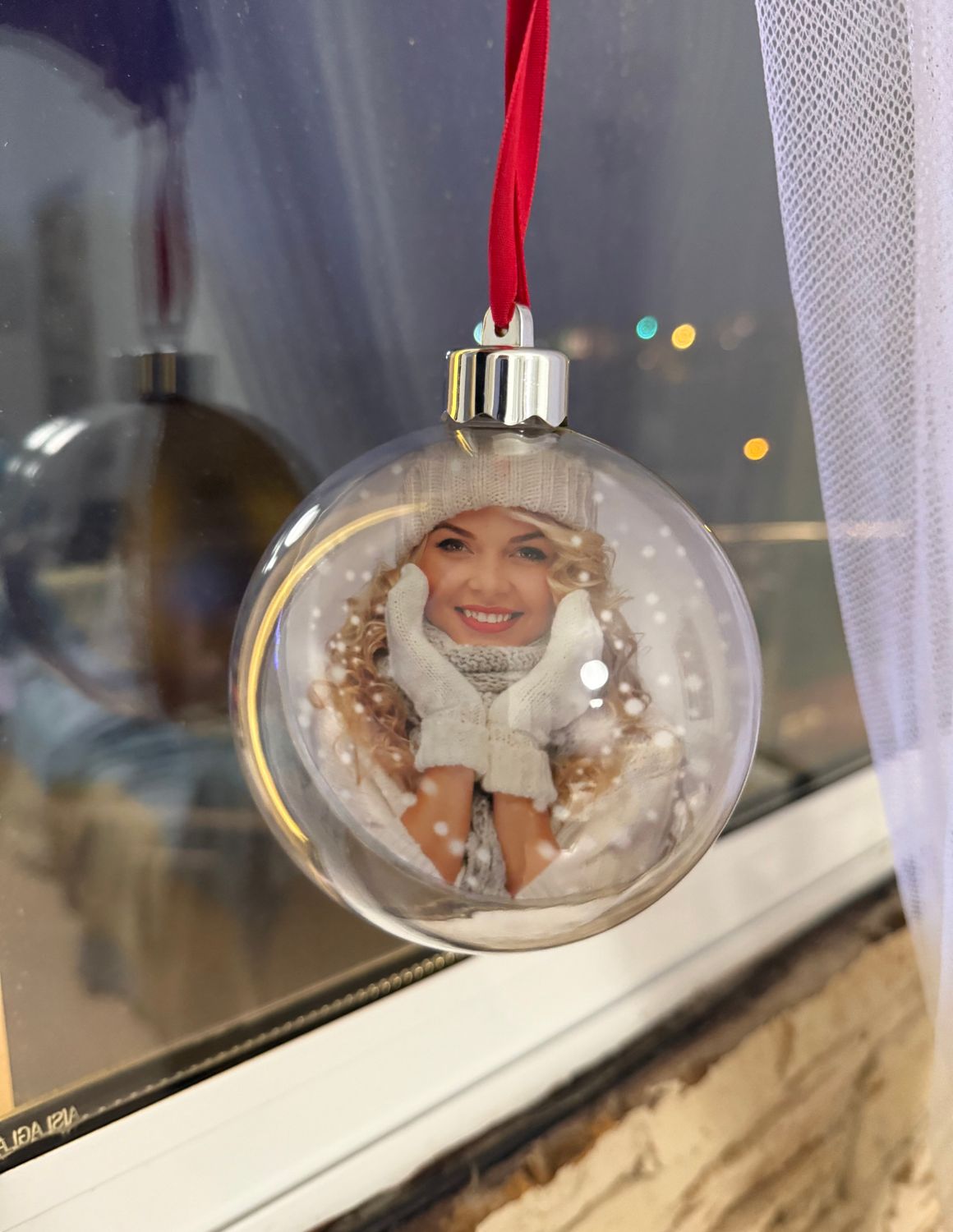 BOLA DE NAVIDAD DORADA GRANDE