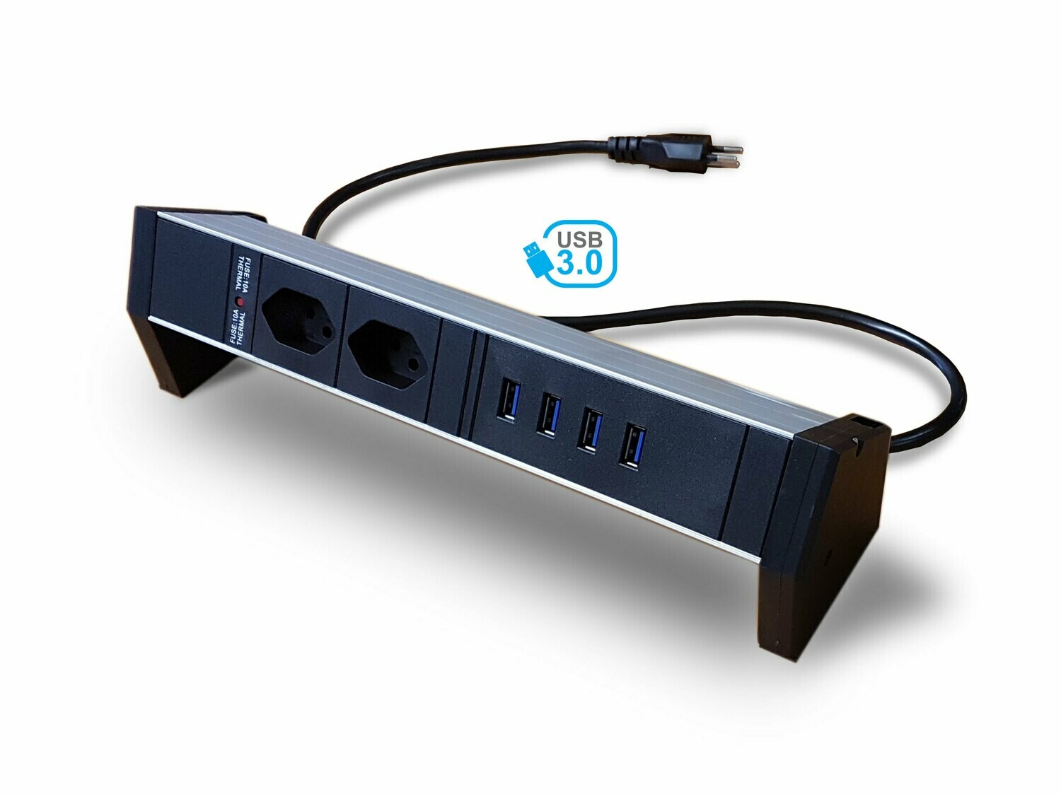 Deskline USB 3.0 Hub T13 Steckdosenleiste