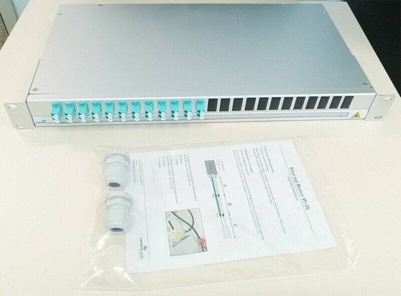 Fiber Mgt Dwr 1U 12 Adapter LD MM Aqua Fiber Mgt Dwr 1U 12 Adapter LD MM Aqua