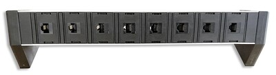 PDU Desk Line 1HE, 8 x RJ45 single Modul