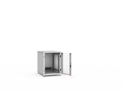 19'' Netzwerk-/Serverschrank Standard-Line 15HE (H 763mm) x B 600mm x T 600mm
