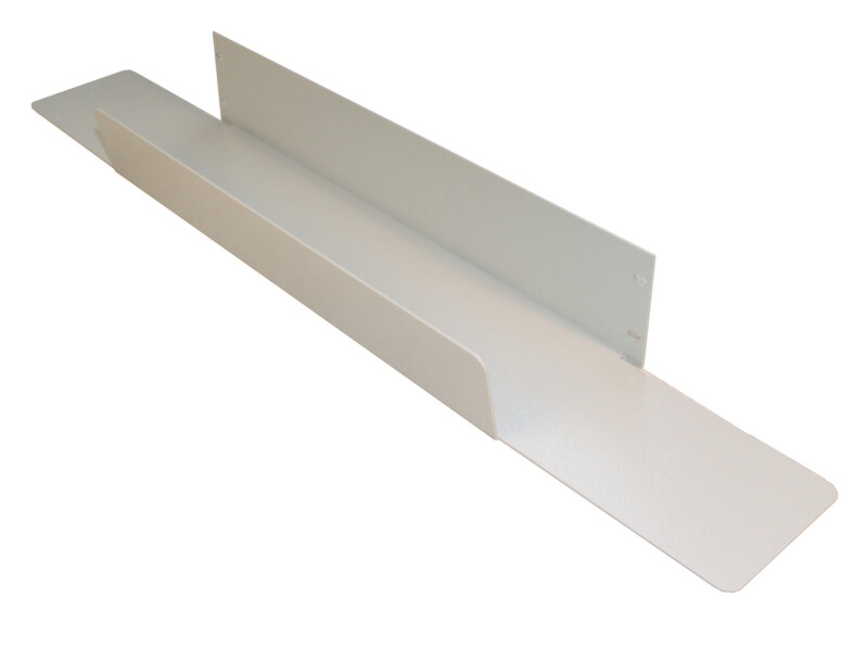 Kabelführungswanne unten H 88 x B 994 x T 132mm, RAL 7035