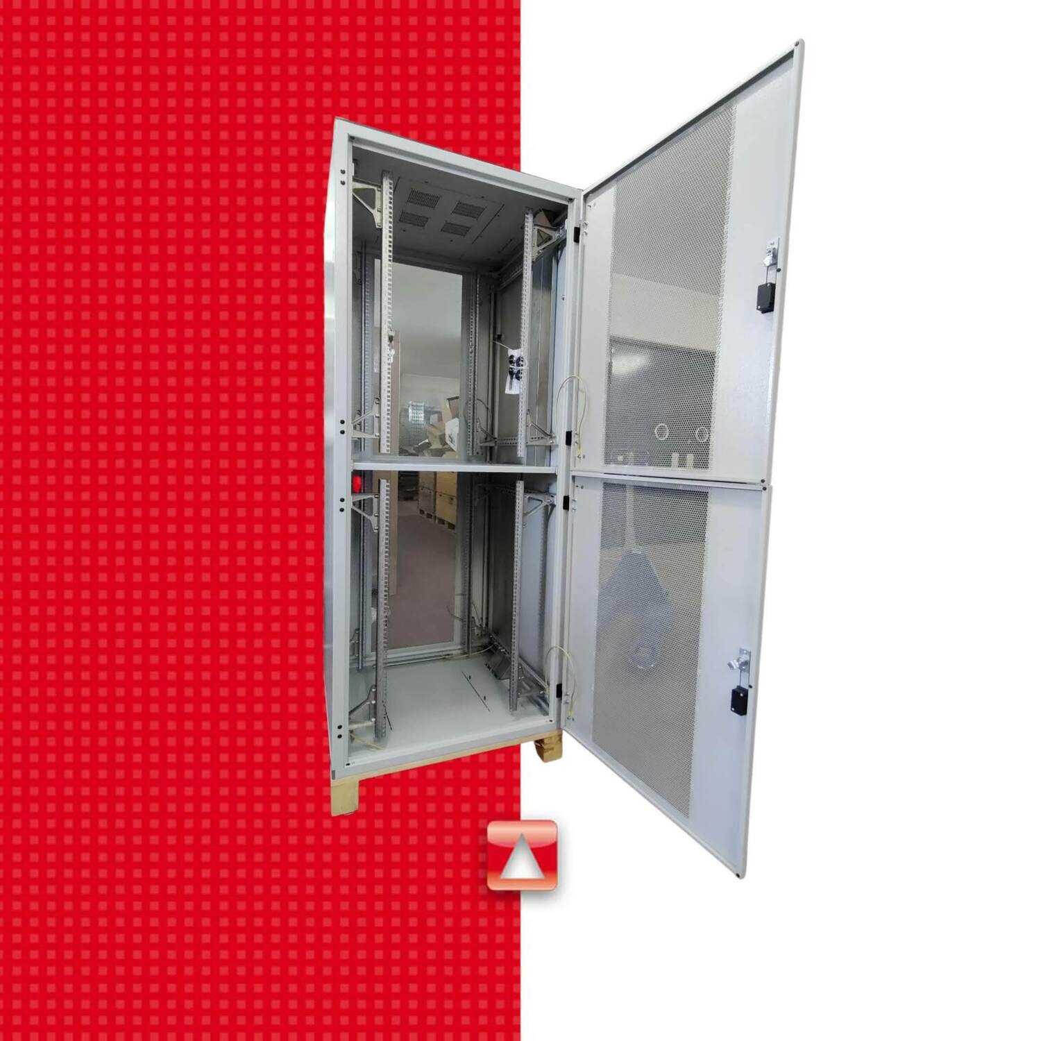 19&#39;&#39; DSR Colocation Netzwerk-/Serverschrank 42HE (H 1963mm) x B 800mm x T 800mm