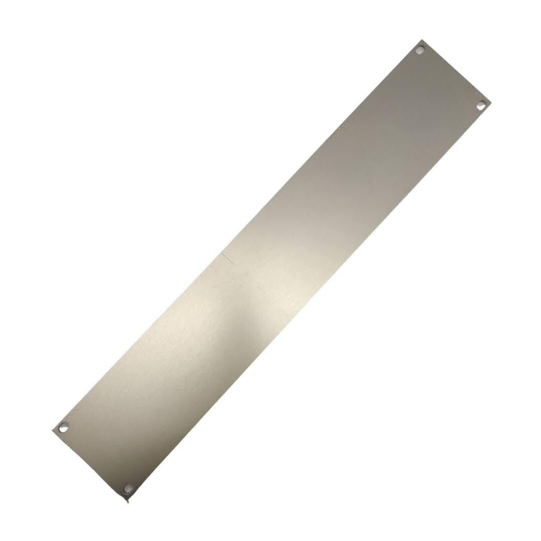 19&quot; Blindplatte 2HE, Aluminium, eloxiert