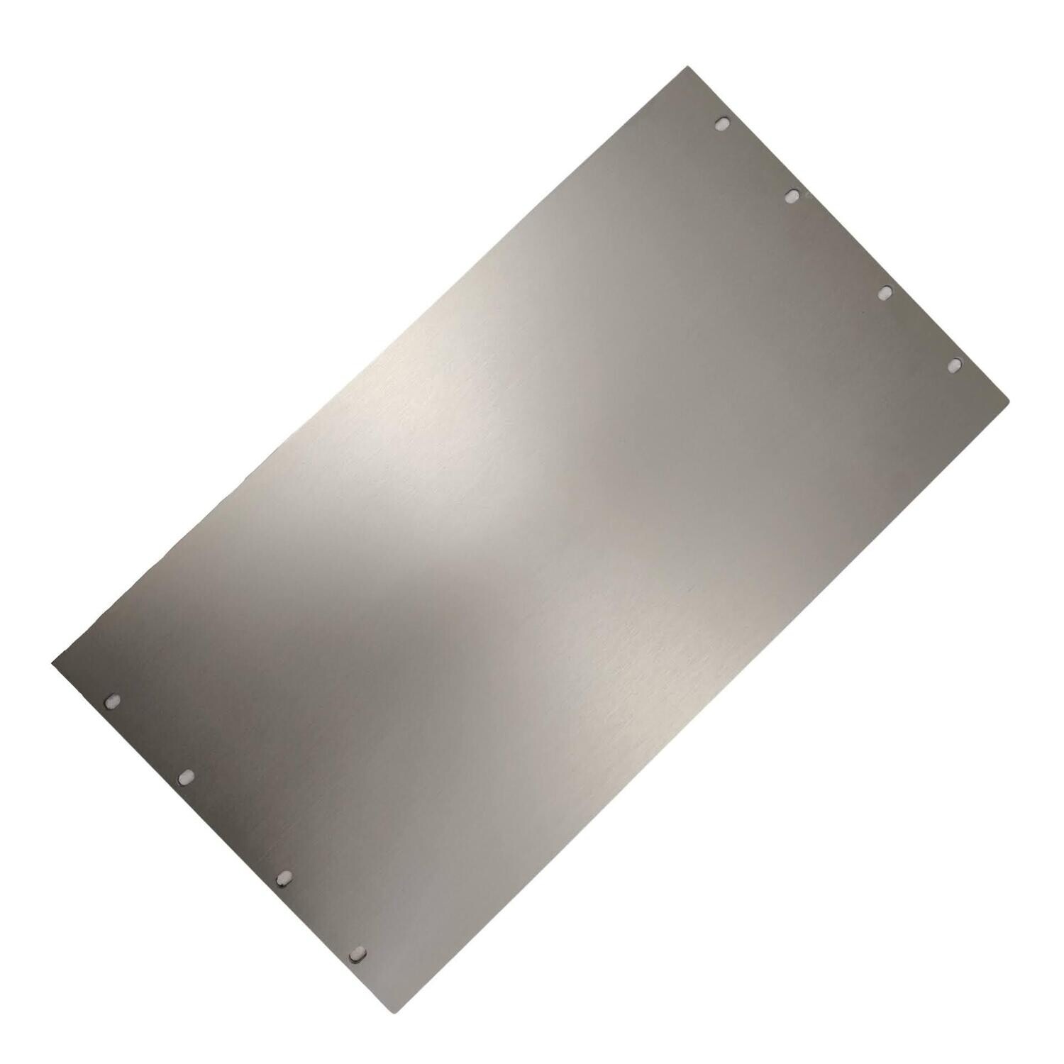 19&quot; Blindplatte 6HE, Aluminium, eloxiert