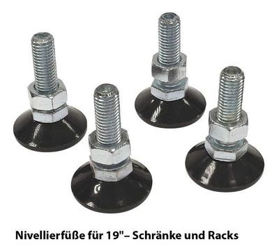 Nivellierfüsse 4er Set, 1000kg