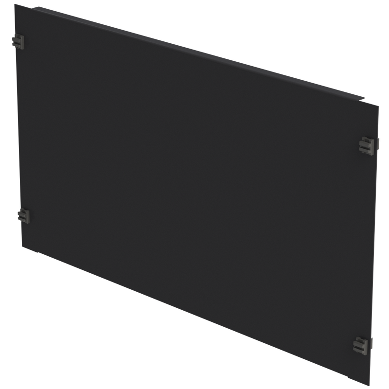19" Blindplatte 6HE, Stahlblech, schwarz, SV 19" Blindplatte 6HE, Stahlblech, schwarz, SV