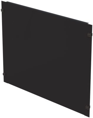 19" Blindplatte 8HE, Stahlblech, schwarz, SV 19" Blindplatte 8HE, Stahlblech, schwarz, SV