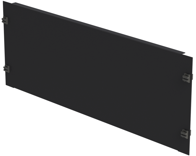 19" Blindplatte 4HE, Stahlblech, schwarz, SV 19" Blindplatte 4HE, Stahlblech, schwarz, SV