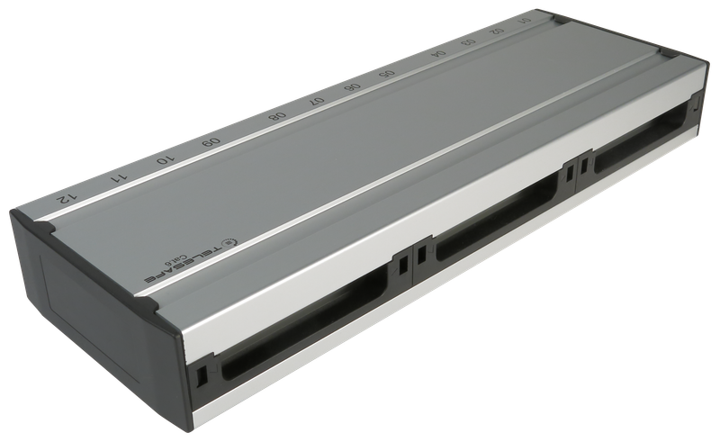 Patch box mini 12×RJ45 Kat.6 UTP, al-gu, ungeschirmt