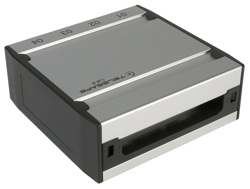 Patch box mini 4×RJ45 Kat.6 UTP, al-gu, ungeschirmt