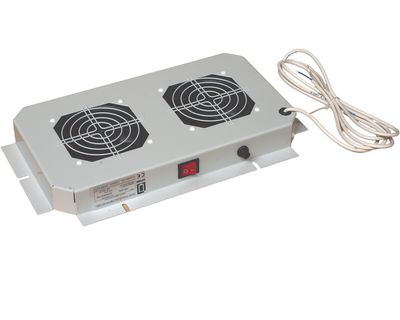 Dachlüfter mit 2 Lüfter ohne Thermostat (380 x 210 mm)