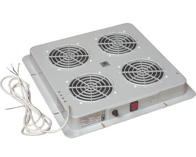 Dachlüfter mit 4 Lüfter ohne Thermostat (380 x 380 mm)