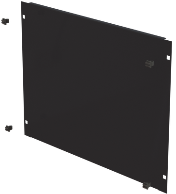 19" Blindplatte 8HE, Schneikel Fast-Click, schwarz