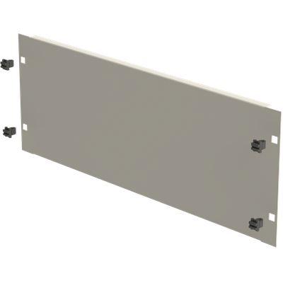 19" Blindplatte 4HE, Schneikel Fast-Click, grau