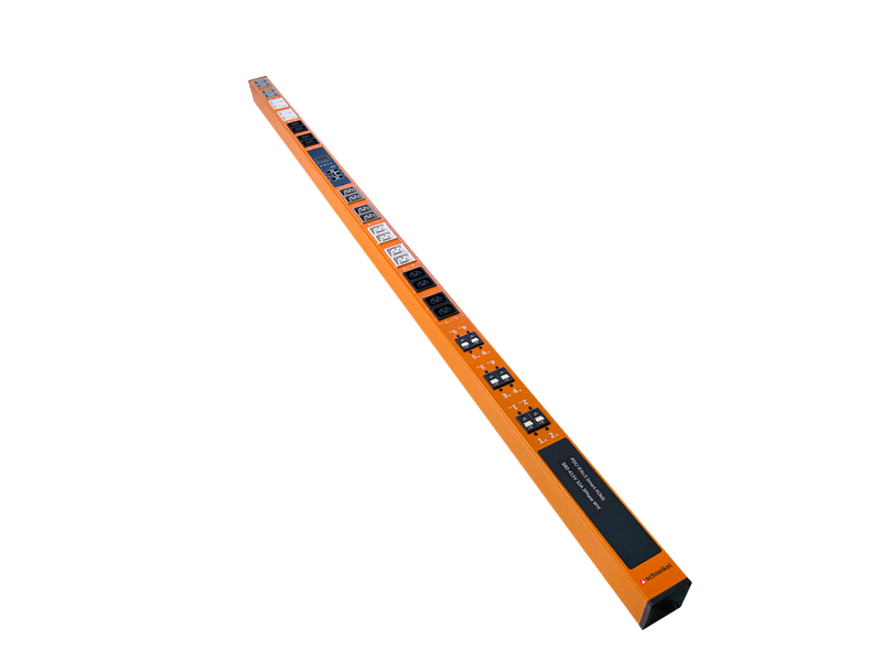 PDU IEX POMS 60x72mm, 24 x IEX (C13/C19 Combo), weiss