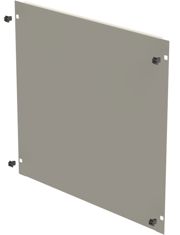 19" Blindplatte 10HE, Schneikel Fast-Click, grau