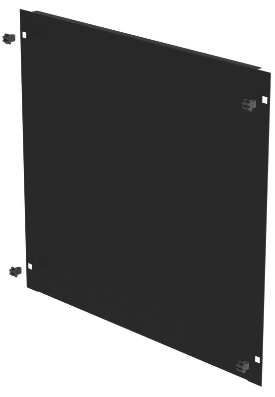 19" Blindplatte 10HE, Schneikel Fast-Click, schwarz