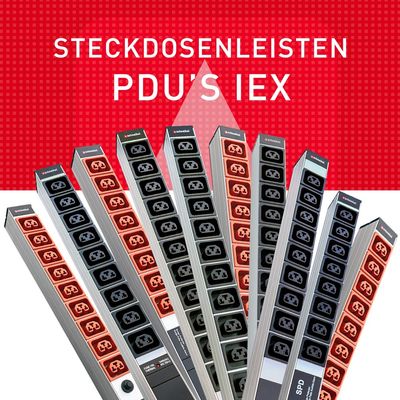 Steckdosenleiste PDUs IEX 19 Zoll