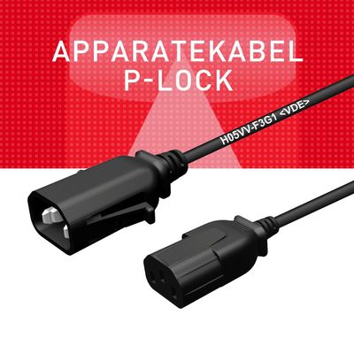 Apparatekabel P-Lock