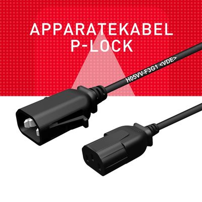 Apparatekabel P-Lock