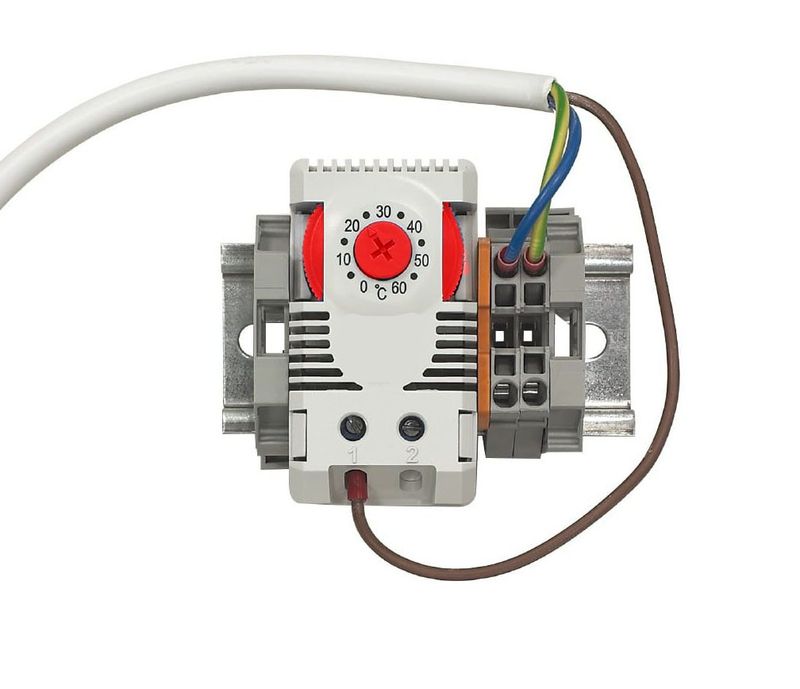 Thermostat für Lüfter, Öffner rot