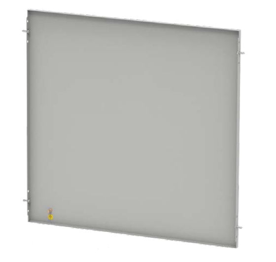 Rückwand für Wandgehäuse Z-Cube 6HE x 600mm