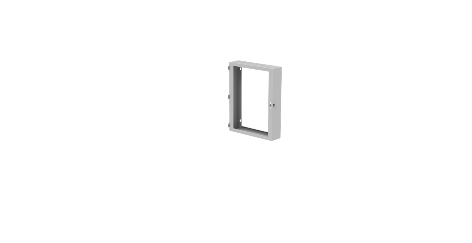 19" Wandsegment Z-Cube 15HE (H 767mm) x B 600mm x T 150mm, IP20