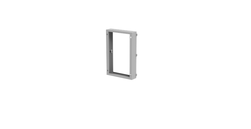 19" Wandsegment Z-Cube 18HE (H 900mm) x B 600mm x T 150mm, IP20