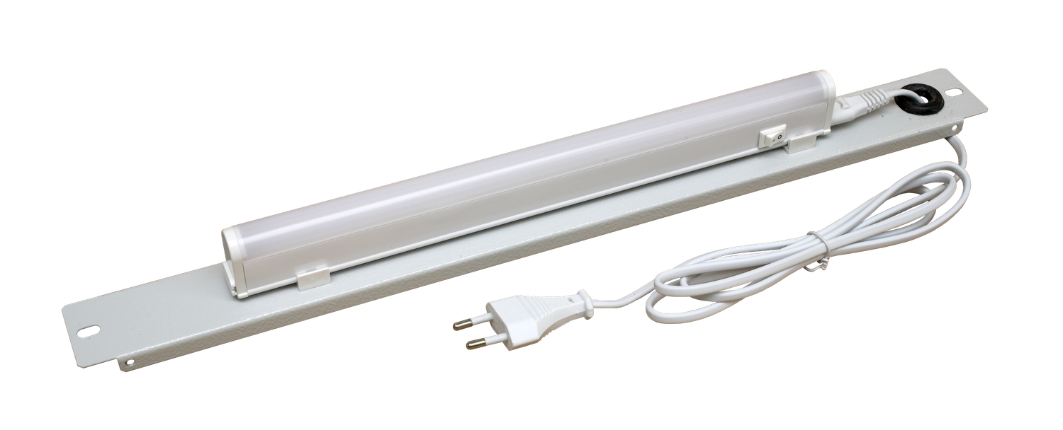 Beleuchtungsset 19'' LED, Ral 7035