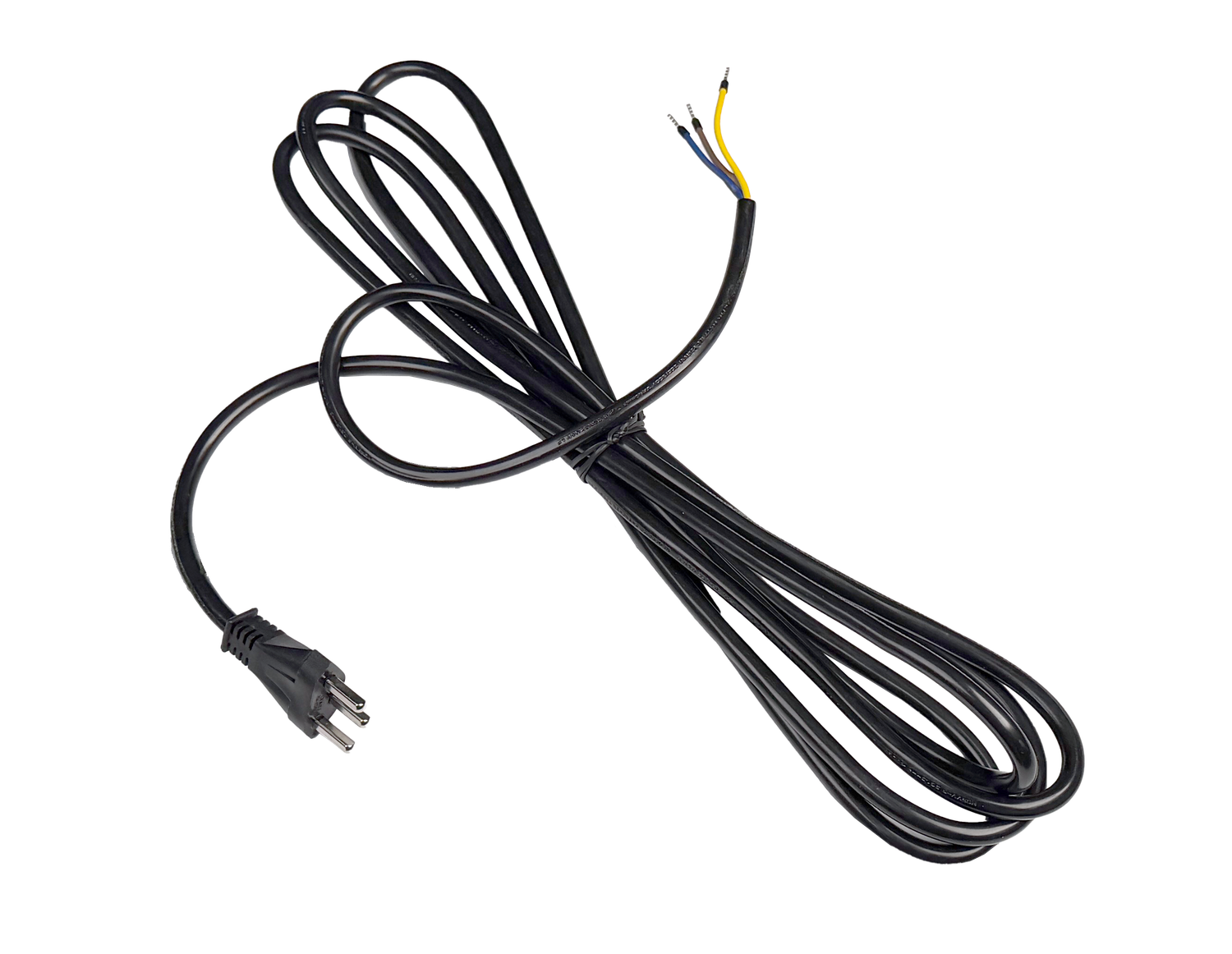 PDU Anschlusskabel, TD3x1,5mm² schwarz, Stecker Typ 23 schwarz