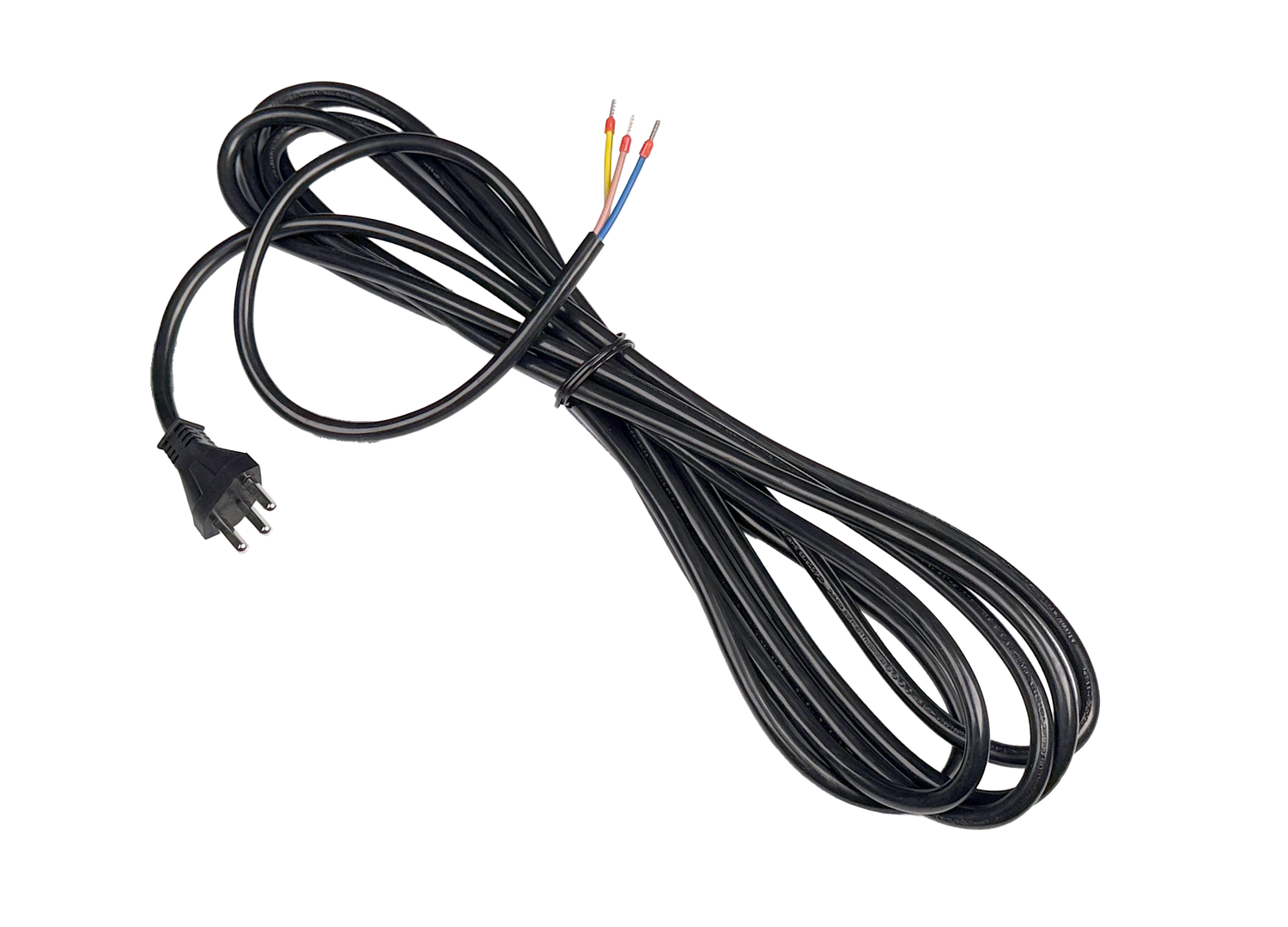 PDU Anschlusskabel, TD3x1,5mm² schwarz, Stecker Typ 23 schwarz