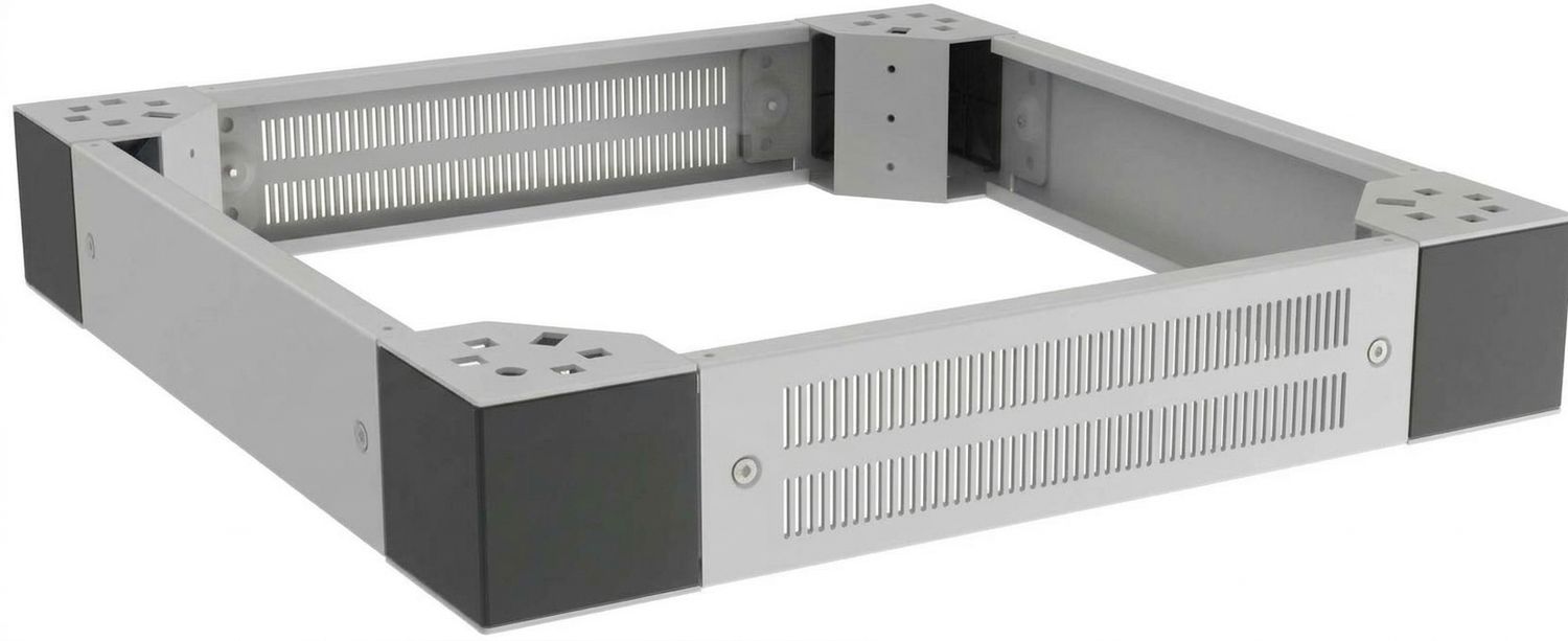 100mm Sockel 800x1200mm zu Standard-Line, RAL7035, perforiert