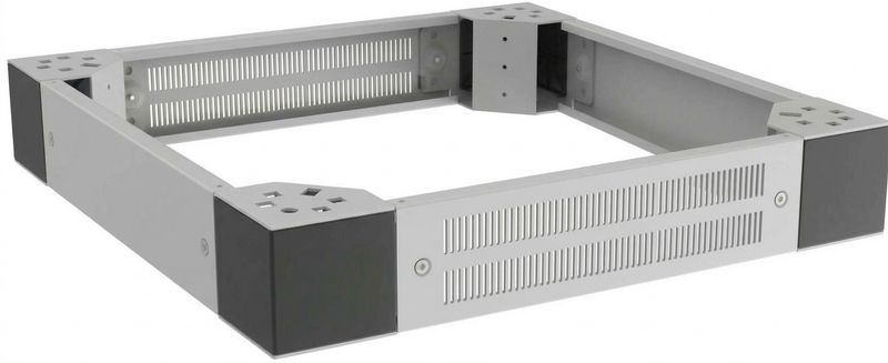 100mm Sockel 800x1200mm zu Standard-Line, RAL7035, perforiert