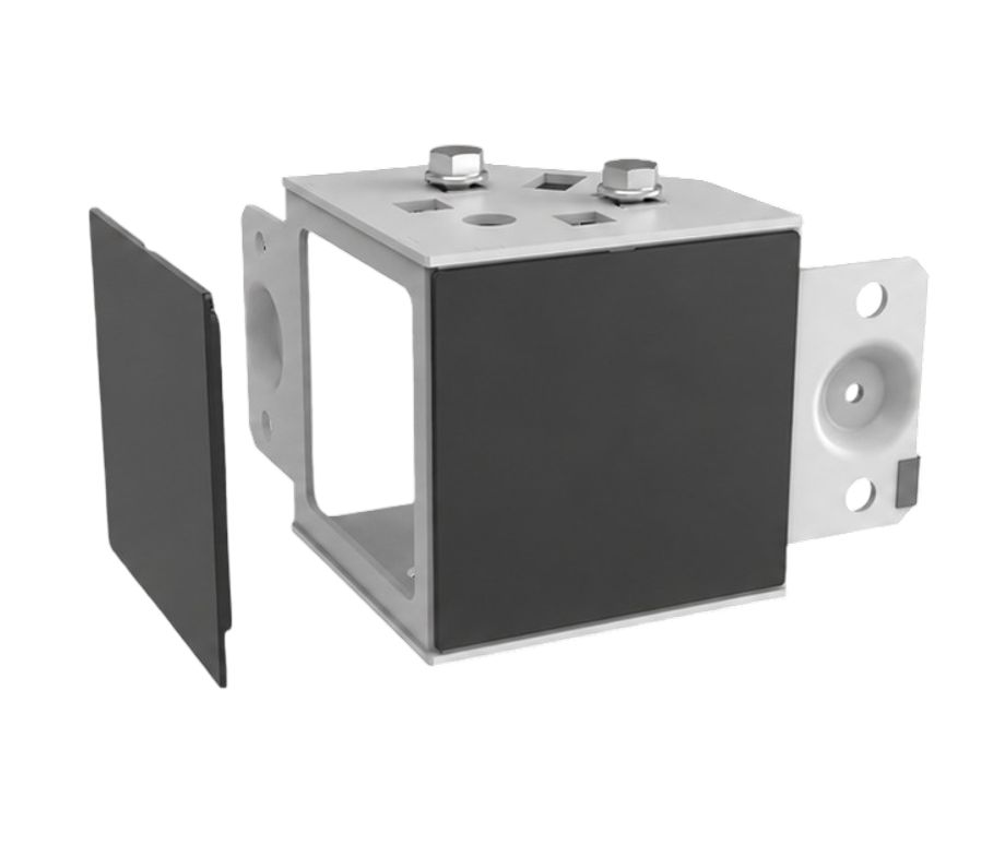 Sockelecken Blende NOWY 100mm, 4er-Set, schwarz