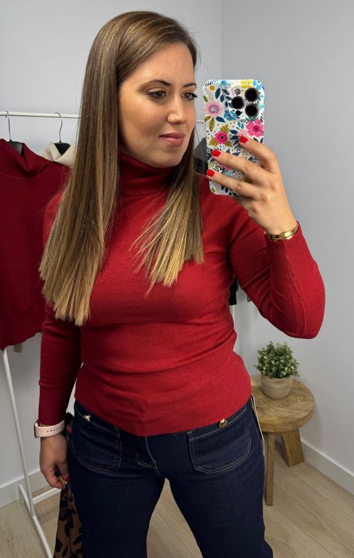 Jersey cuello alto