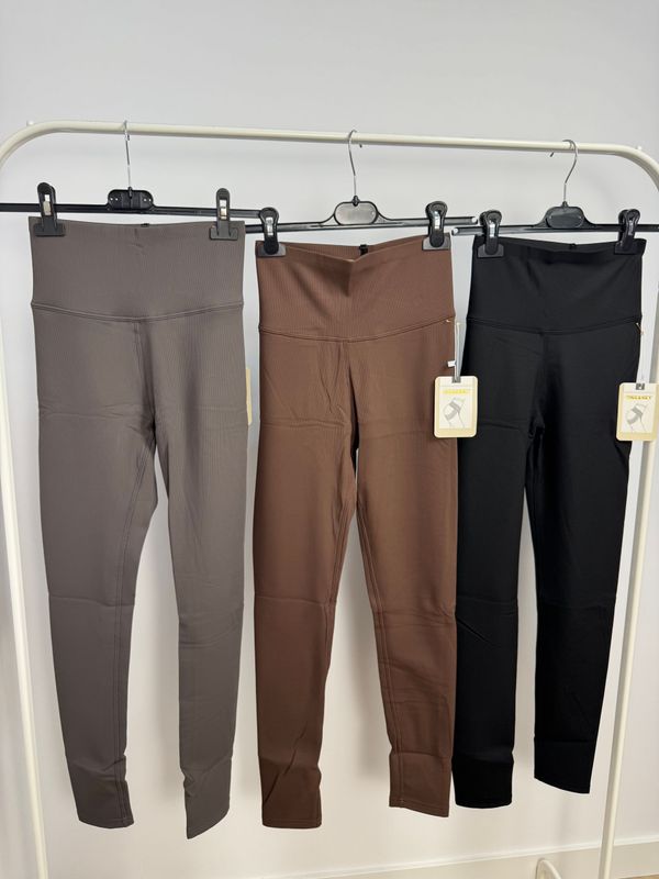 Leggings guante canalé