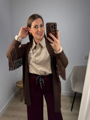 Cárdigan Flecos Cárdigan Flecos