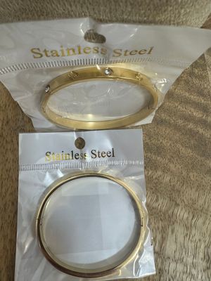 Pulsera rígida brillantes