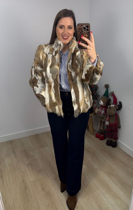 Chaqueta pelo natural