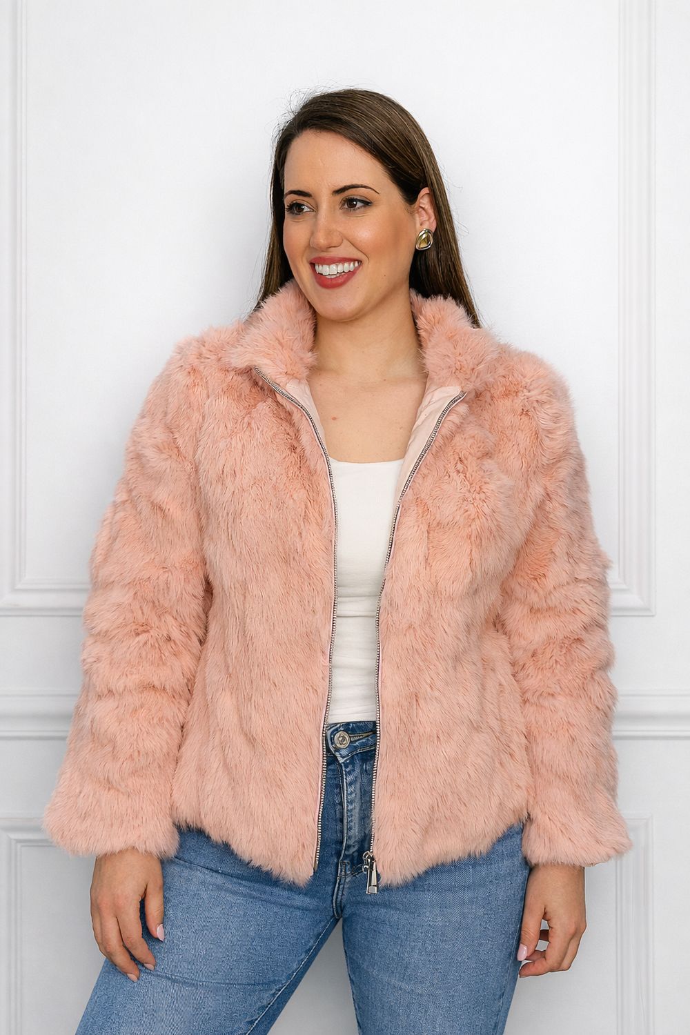 Chaqueta pelo natural