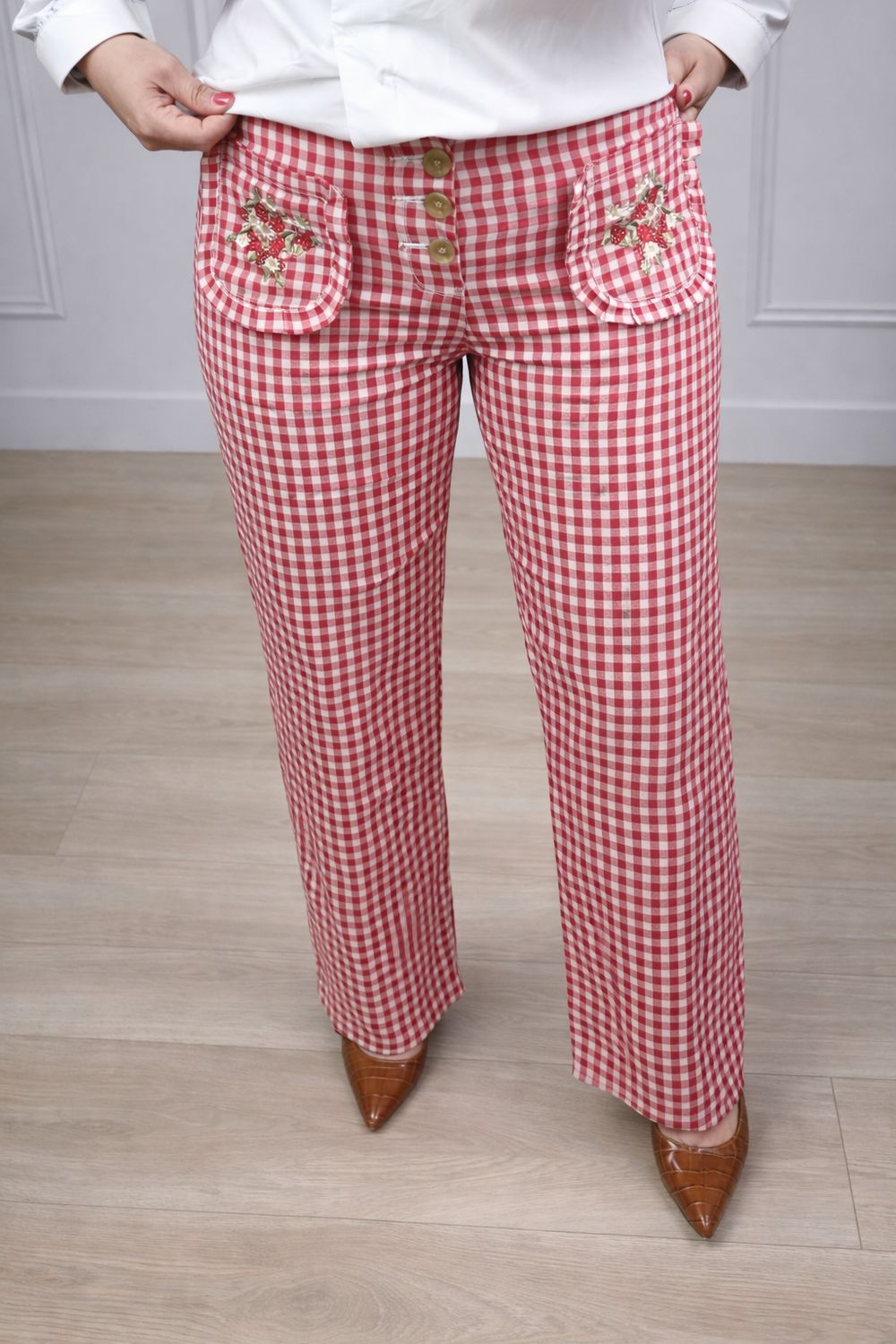 Pantalones Cuadro Vichy