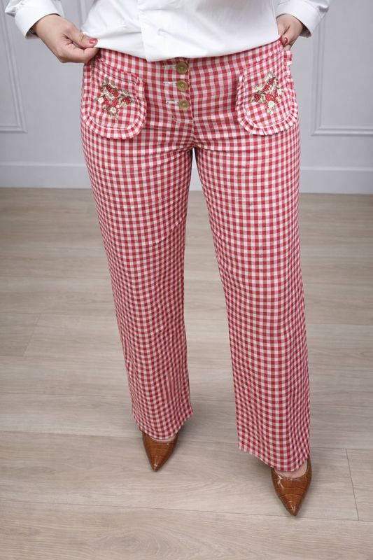 Pantalones Cuadro Vichy