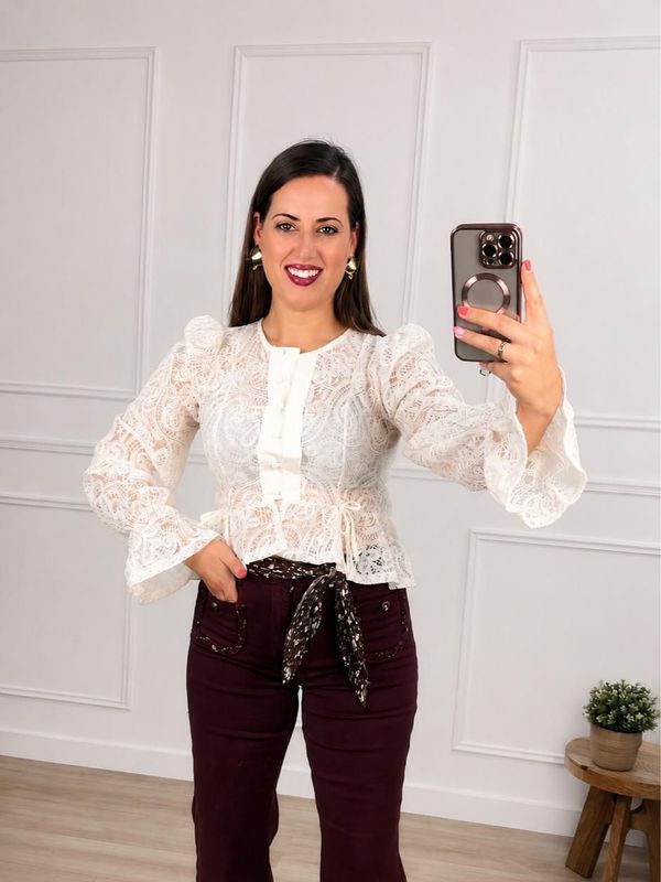 Blusa Romántica Encaje