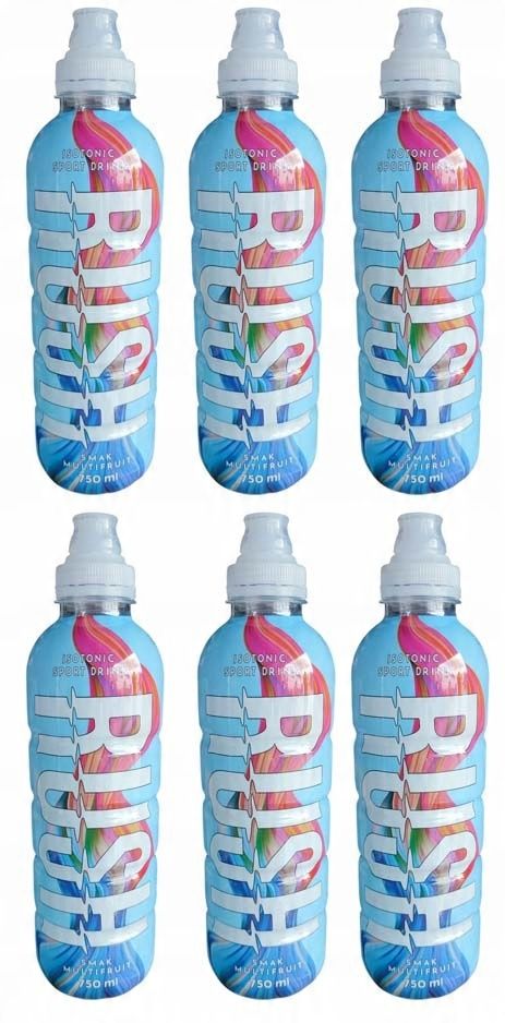 Napój izotoniczny RUSH wieloowocowy 6x750ml