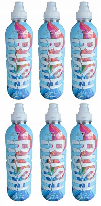 Napój izotoniczny RUSH wieloowocowy 6x750ml
